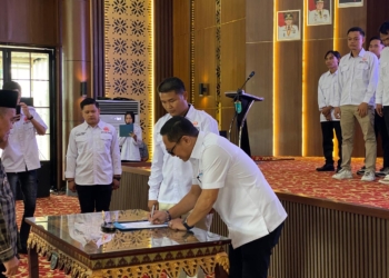 Firdaus Hasbullah Lantik DPD PGK Ogan Ilir