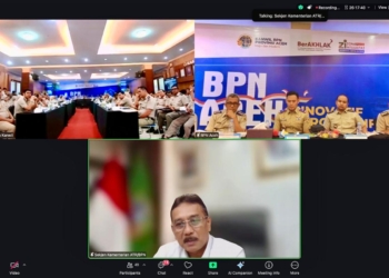Buka Rakerda BPN Aceh, Sekjen ATR/BPN Ingatkan Capaian Kinerja Tak Sekadar Angka