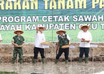 Kementan: OKU Timur Diproyeksikan Jadi Penyangga Beras Sumsel
