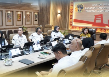 BPN Sumsel Ikuti Raker Penyelesaian Konflik Agraria Bersama Komisi V DPR RI