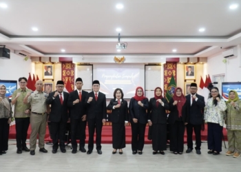 Pelantikan MPPP dan MPPW di Kanwil BPN Sumsel