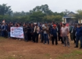 Ratusan Massa Datangi Pemkab OKU Timur, Warga Menolak Masuk Wilayah OKI