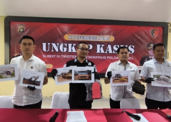 Polda Sumsel Bongkar Penambangan Batu Bara Ilegal di Muba, Sudah Beraktivitas Satu Bulan