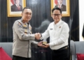 Kakanwil BPN Sumsel Silaturahmi dan Audiensi dengan Kapolda Sumsel