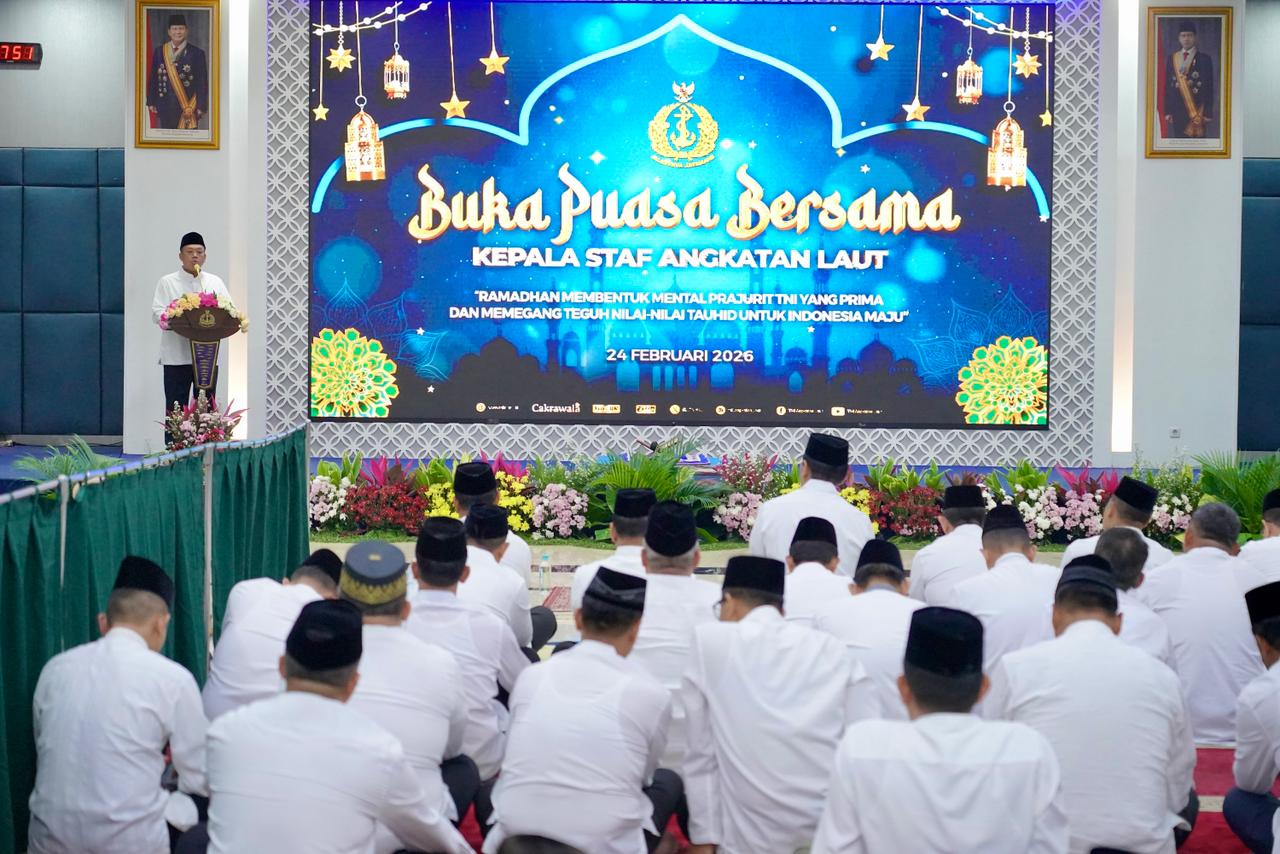 Tausiah di Buka Bersama KASAL, Nusron Wahid: Negara Besar Mampu Ciptakan Rasa Aman