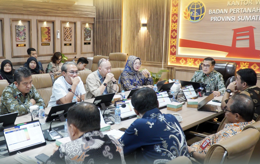 BPN Sumsel Gelar Rakor Konsolidasi Program Pertanahan