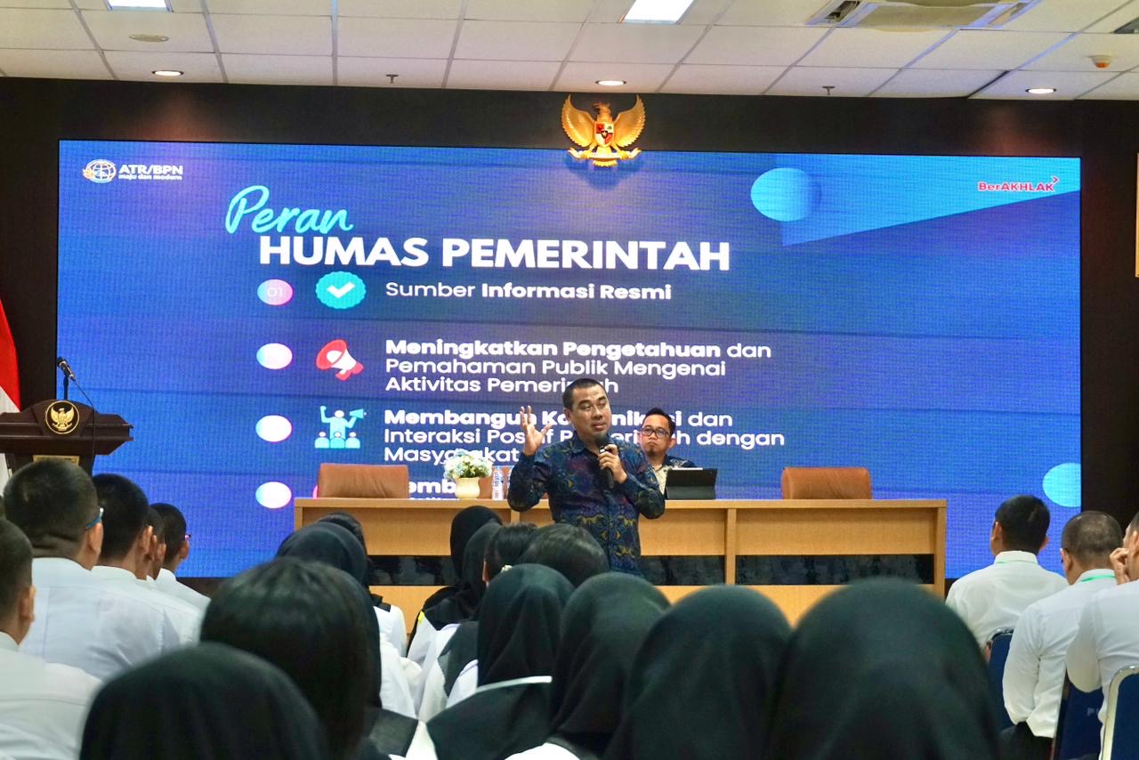 CPNS Kementerian ATR/BPN Harus Perkuat Kepedulian dan Peran Komunikasi Publik