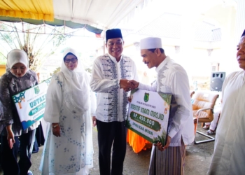 Silaturahmi Ramadan di Kampung Halaman Babat Toman, Bupati Muba Berbagi Kebahagiaan Bersama Warga