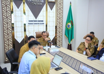 Sekda Edward Candra Ikuti Rakornas Kemendagri, Matangkan Kesiapan Idul Fitri dan Pengendalian Inflasi 2026
