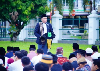 Bupati Toha Sampaikan Selamat Idulfitri, Ajak Warga Muba Pererat Silaturahmi