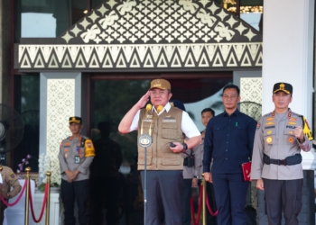 Herman Deru Pimpin Apel Gelar Pasukan Operasi Ketupat 2026 di Sumsel