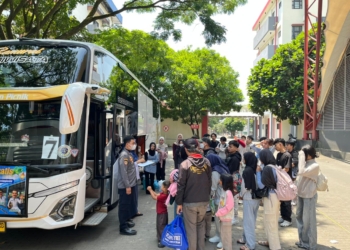 Bupati Muba Kirim 7 Bus dan 2 Speed Boat Antar Mahasiswa Mudik