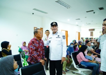 Hari Pertama Kerja, Bupati Muba Lakukan Pengecekan Pelayanan Publik