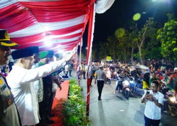 Bupati Toha Lepas Pawai Takbir Keliling di Sekayu