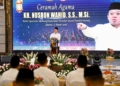 Menteri Nusron Wahid Sampaikan Ceramah Agama di Korps Marinir TNI AL Cilandak