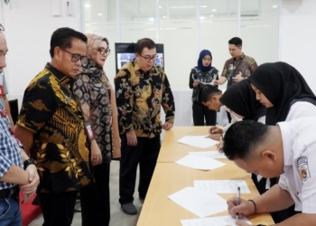 BPN Sumsel Gelar Penandatanganan Adendum Perjanjian Kerja PPPK
