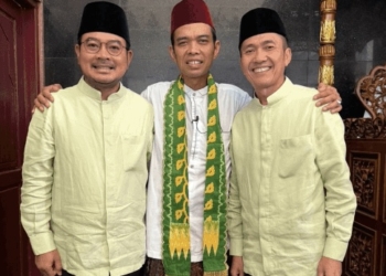Wali Kota dan Wawako Palembang Safari Jumat Bersama Ustaz Abdul Somad di Masjid Assa’adah Polda Sumsel