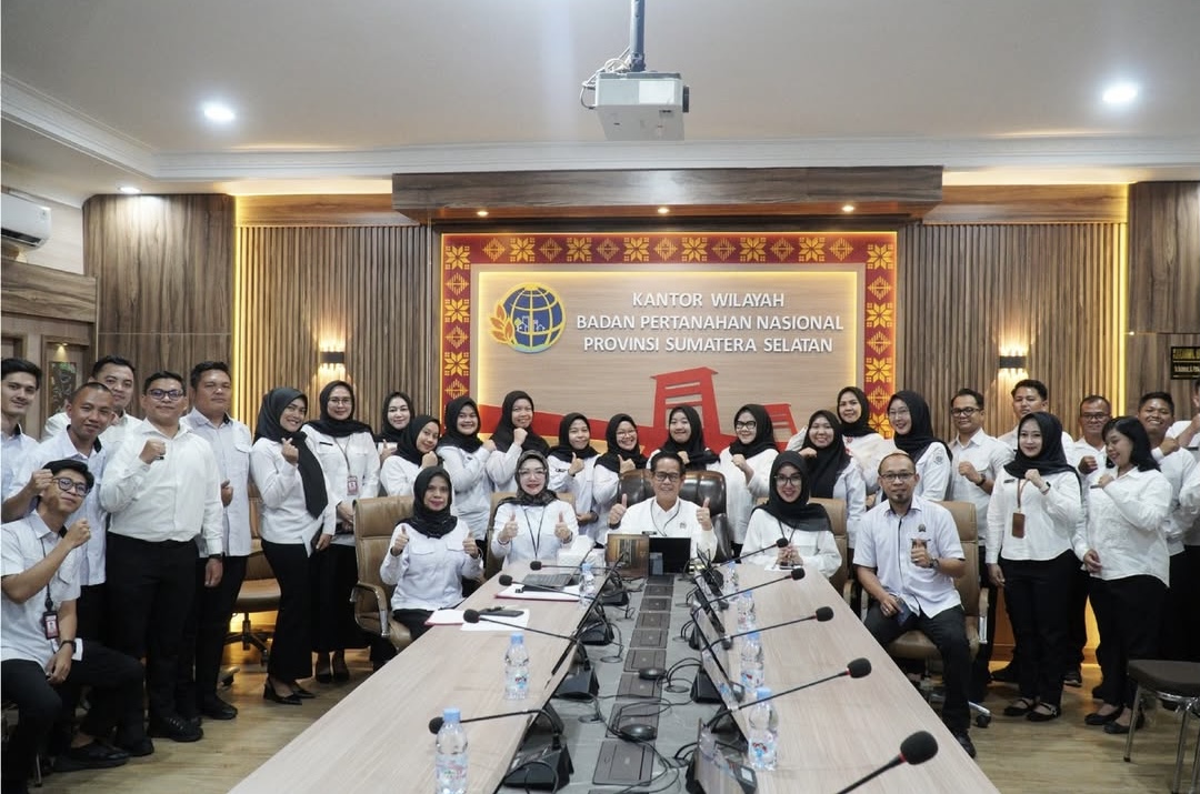 Kakanwil Berikan Pembekalan ke PPPK BPN Sumsel