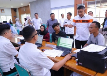 Sekda Palembang Tinjau Pelayanan Rumah Aspirasi, Pastikan Pelayanan Berjalan Lancar