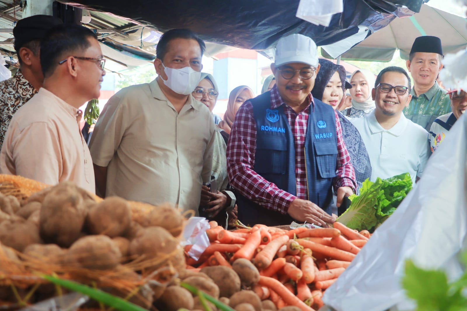 Hari ke-11 Ramadan, Wabup Rohman Pastikan Harga Pangan di Muba Masih Stabil