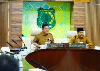 Meski Anggaran Dipangkas, Eksekutif-Legislatif Muba Tancap Gas Benahi Jalan Rusak Parah