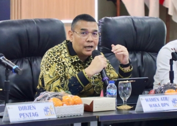 Wamen Ossy Dermawan Soroti Pentingnya Komitmen Pelayanan Publik di Kanwil BPN Sumut