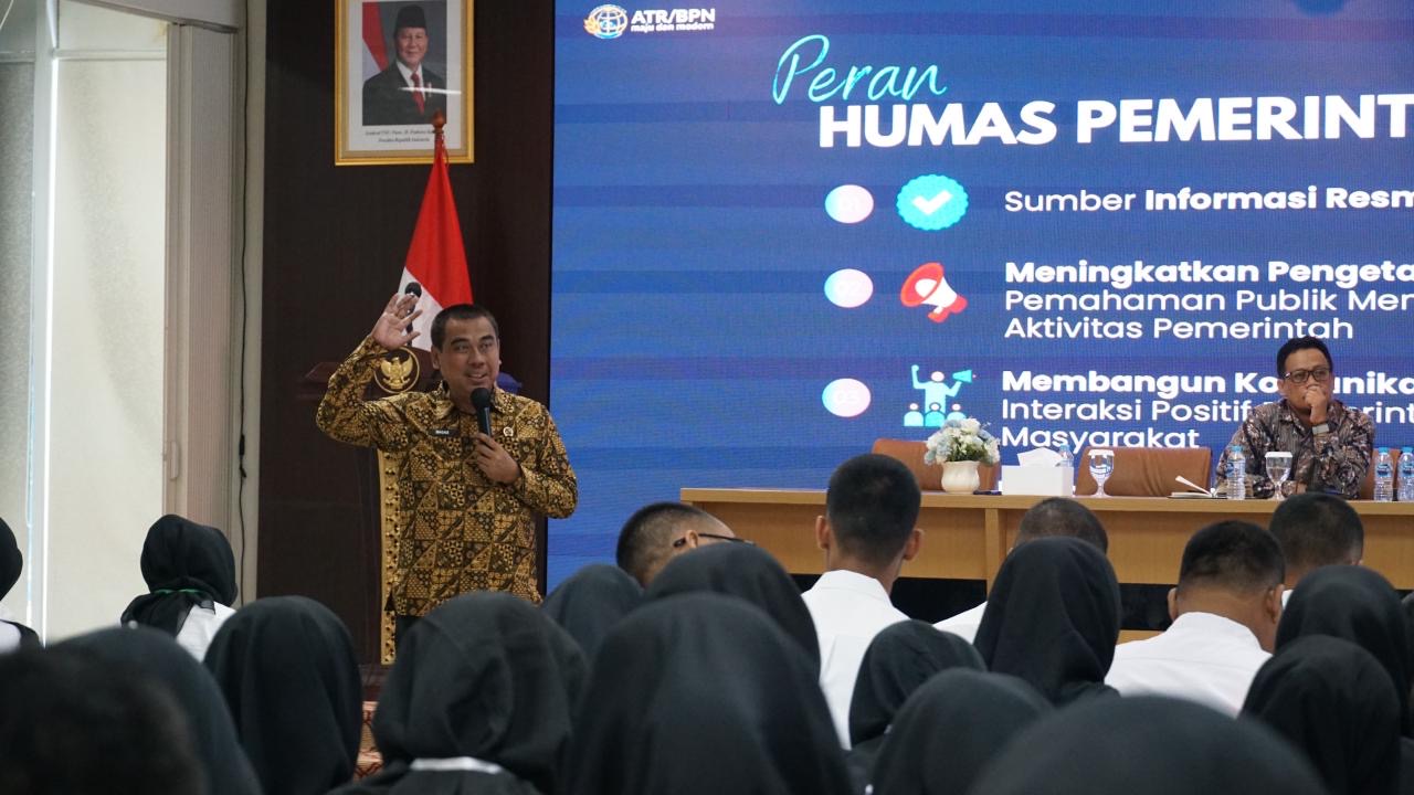 CPNS Kementerian ATR/BPN Harus Jadi Penghubung Informasi Bagi Masyarakat