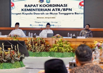 Rakor Bersama Pemda NTB, Nusron Wahid Sebut Integrasi Data Tanah dan Pajak Bisa Dongkrak PAD hingga 300 Persen