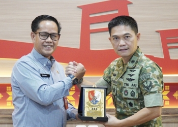 Kakanwil BPN Sumsel Audiensi Bersama Lanud Sri Mulyono Herlambang: Percepat Sertifikasi Aset Negara