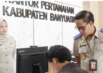Kakanwil BPN Sumsel Dorong Kantah Banyuasin Tingkatkan Kepuasan Publik