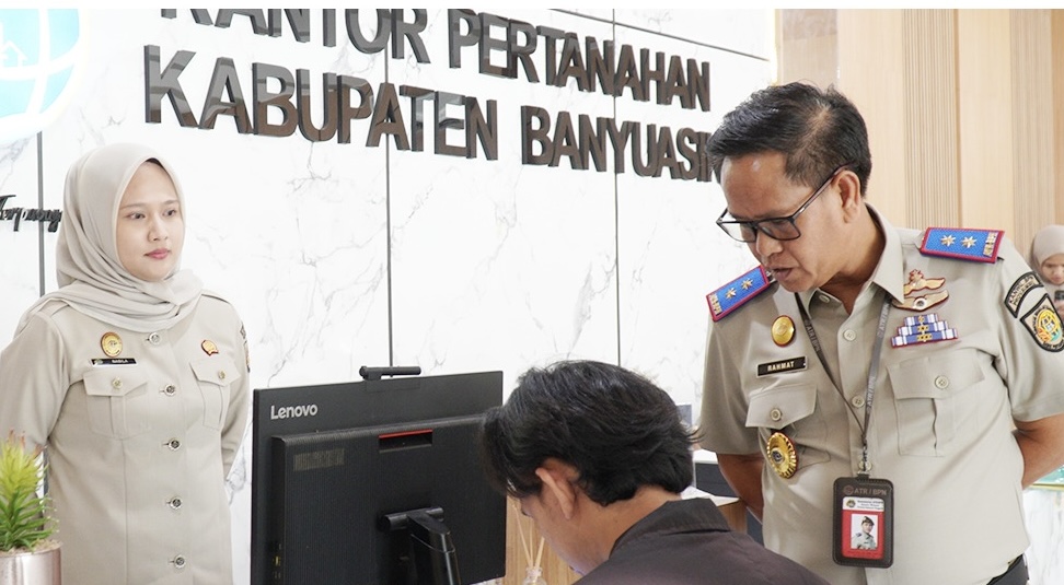 Kakanwil BPN Sumsel Dorong Kantah Banyuasin Tingkatkan Kepuasan Publik