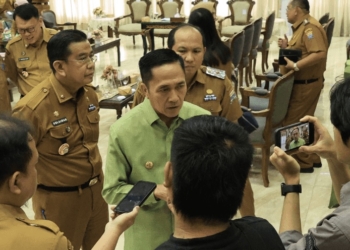 Siaga Karhutla, Ratu Dewa Instruksikan OPD Fokus Deteksi Dini Titik Rawan