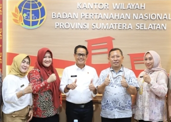 Tingkatkan Sinergi, Kantah PALI Gelar Koordinasi dengan Kanwil BPN Sumsel