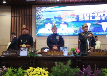 HUT ke-80 Sumsel, Herman Deru dan Cik Ujang Ajak Seluruh Elemen Bersatu Wujudkan Sumsel tangguh Maju Lebih Cepat