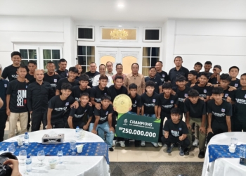 Sumsel United U-19 Diganjar Bonus Rp25 Juta Usai Juara EPA Championship 2026