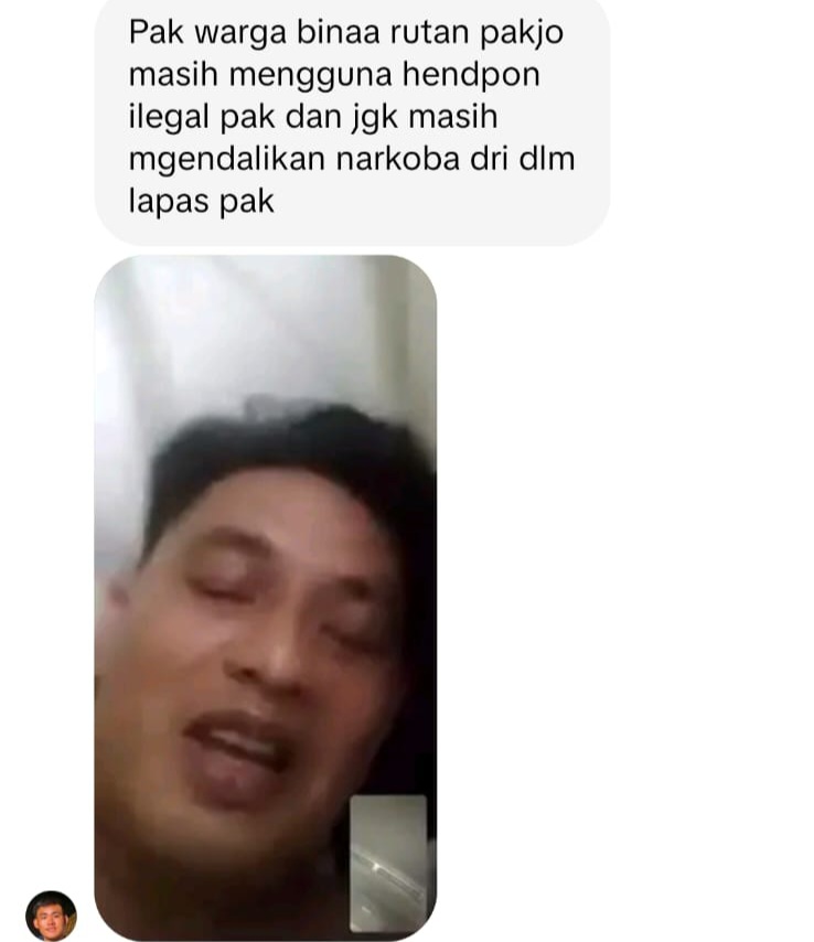 Heboh Diduga Napi Gunakan Ponsel di Dalam Lapas Pakjo, Percakapan Messenger dan Video Call Viral di WhatsApp