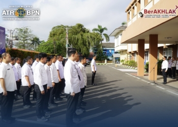 Kakanwil BPN Sumsel Minta Jajarannya Koordinasi Intensif dan Percepat Penyelesaian Pekerjaan