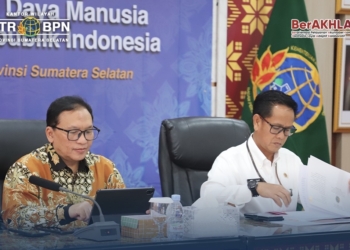 Kepala Biro SDM Kementerian ATR/BPN Berikan Arahan Strategis ke Pegawai Kanwil BPN Sumsel
