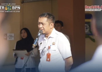 BPN Sumsel Ultimatum Pegawai Percepat Kerja Target di Semester Kedua