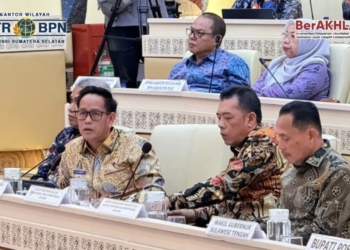 Kakanwil BPN Sumsel Hadiri Rapat Dengar Pendapat Bersama Komisi II DPR RI