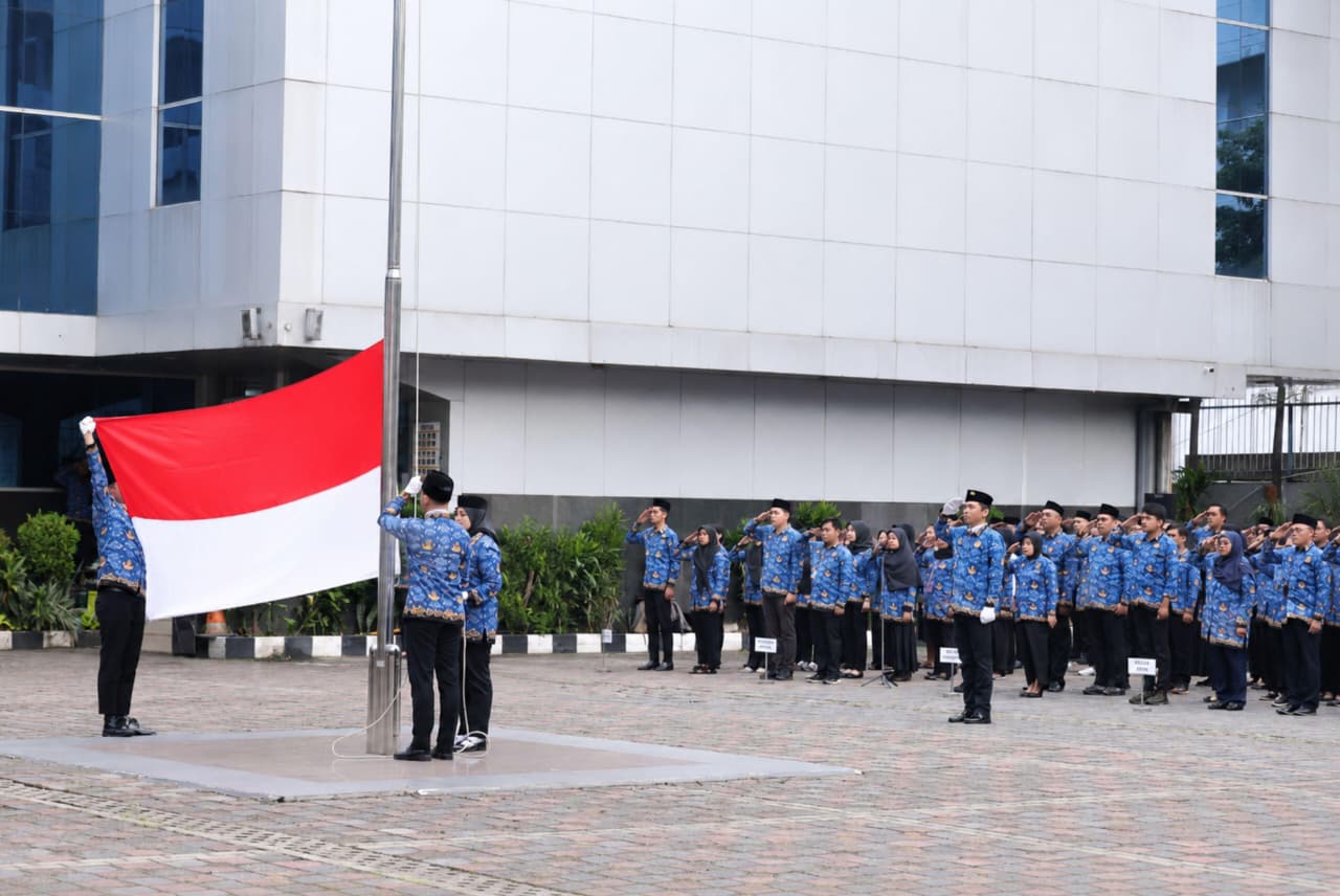 Kementerian ATR/BPN Gelar Upacara Harkitnas: Semangat Jaga Tunas Bangsa demi Kedaulatan Negara