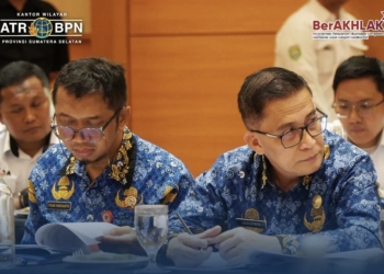 BPN Sumsel Dukung Penyelesaian Double Account BMN dan BMD