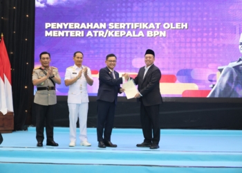 Kementerian ATR/BPN Serahkan Sertipikat Hak Pakai untuk Lemhannas RI: Perkuat Kepastian Hukum Aset Negara