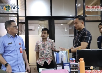 BPN Sumsel Gelar Pembinaan Pegawai di Kantah Palembang