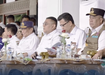 Ossy Dermawan Ikuti Apel Siaga Karhutla 2026 di Palembang