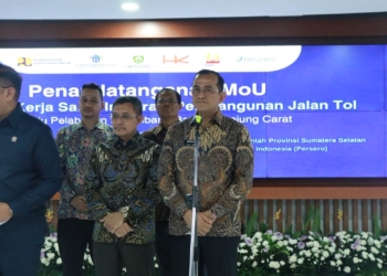 Herman Deru Tegaskan Dukungan Penuh Integrasi Tol Menuju Pelabuhan Tanjung Carat, Investasi Capai Rp26 Triliun
