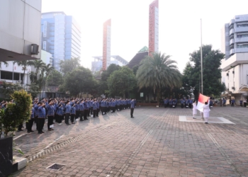 Kementerian ATR/BPN Gelar Upacara Hari Lahir Pancasila