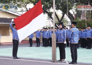 BPN Sumsel Gelar Upacara Peringatan Hari Kelahiran Pancasila 2026