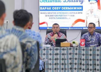 Ossy Dermawan Berikan Pengarahan di Kantah Samarinda: Harus Jadi Solusi Pembangunan di Kaltim