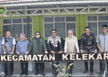 Kunker Pimpinan dan Anggota Komisi I DPRD Sumsel ke Kantor Kecamatan Kelekar Muara Enim